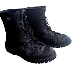 Vintage Danner Military Boots Acadia 8" Black 200G Size 10.5 EE USA